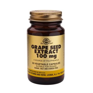 Solgar Semilla Uva 100mg 30 Cápsulas