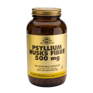 Solgar Psyllium 500mg 200 Cápsulas