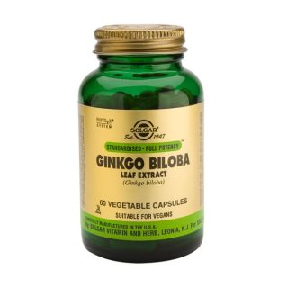 Solgar Ginkgo Biloba 60 Cápsulas