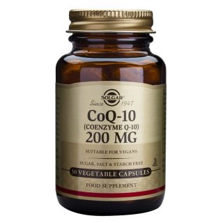 Solgar Coenzima Q10 200mg 30 Cápsulas Vegetales
