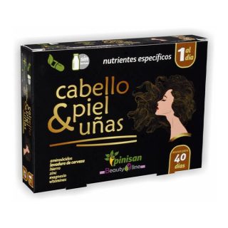 Pinisan Cabello Piel y Uñas 40 Cápsulas