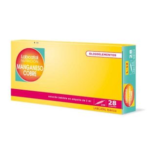 Labcatal 12 Manganeso Cobre 28 Viales