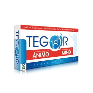 Tegor Alegre 18+ 40 Cápsulas