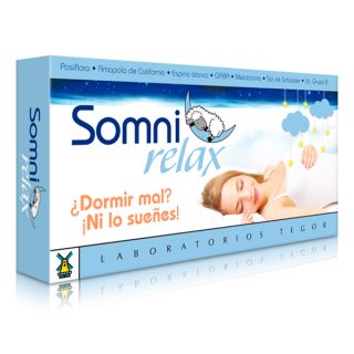 Tegor SomniRelax 40 Cápsulas
