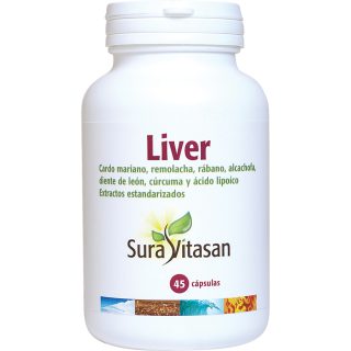 Sura Vitasan Liver 725MG 45 Cápsulas