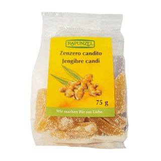 Rapunzel Jengibre Candi Confitado 75 Gramos