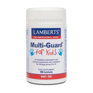 Lamberts Multiguard For Kids 100 Comprimidos