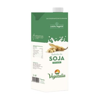 Vegetalia Bebida Vegetal de Soja con Calcio 1 Litro