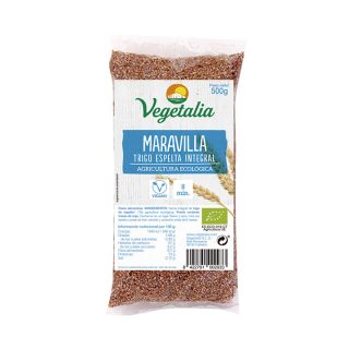 Vegetalia Pasta Maravilla de Espelta Integral 500 Gramos