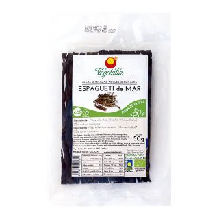 Vegetalia Algas Espagueti desecadas Eco 50 Gramos