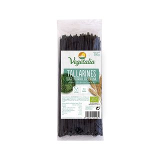 Vegetalia Tallarines con Espirulina 500 Gramos