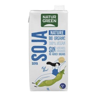 Natur Green Bebida Vegetal de Soja Nature 1 Litro