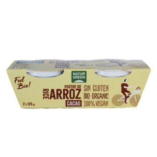 Natur Green Postre Arroz Choco 2 X125 Gramos