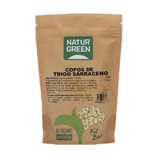 Natur Green Copos de Trigo Sarraceno Eco 250 Gramos