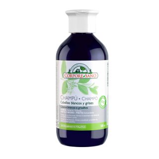 Corpore Sano Champú Henna para Cabellos Blancos y Grises 300ml