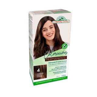 Corpore Sano Tinte 4 Castaño 140ml
