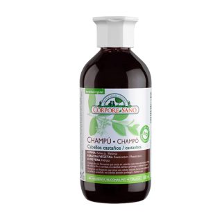Corpore Sano Champú a La Henna para Cabellos Castaño 300ml