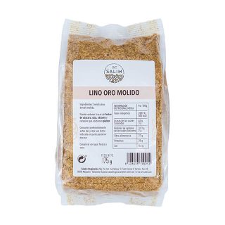 Int-salim Semillas Doradas de Lino Molidas 175 Gramos