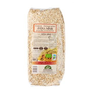 Eco-salim Copos Integrales de Avena Minis Precocidos Eco 500 Gramos