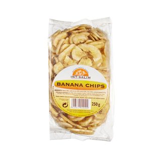 Int-salim Banana Chips deshidratada 250 Gramos