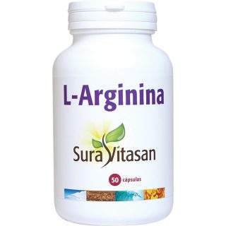 Sura Vitasan L-Arginina 500mg 50 Cápsulas