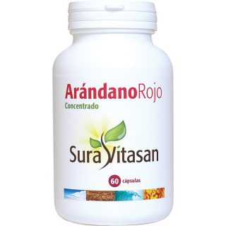 Sura Vitasan Arandano Rojo 600mg 60 Cápsulas