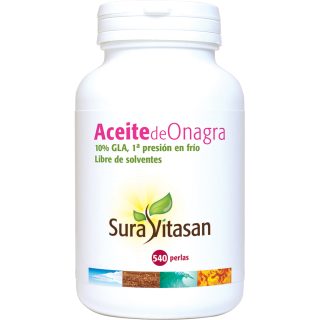 Sura Vitasan Aceite de Onagra 500 Mg 540 Perlas