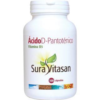 Sura Vitasan Acido D-Pantotenico 500mg 100 Comprimidos