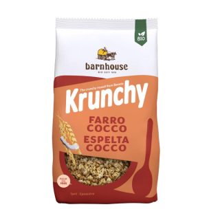 Barnhouse Muesli Krunchy Espelta Coco 600 Gramos