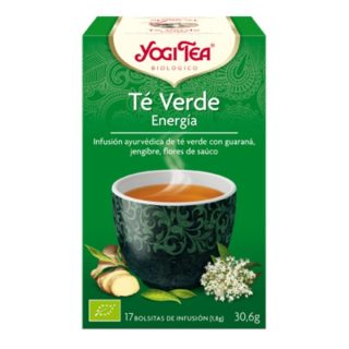Yogi Tea Te Verde Energia Infusion 17 Unidades