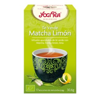 Yogi Tea Te Verde Matcha Limon Infusion 17 Bolsitas