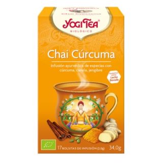 Yogi Tea Te Chai Curcuma 17 Bolsitas