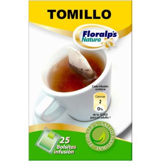 Floralp’S Natura Té De Tomillo Natural 25 Filtros