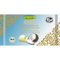 Rapunzel Snack de Chocolate Blanco con Coco 100 Gramos