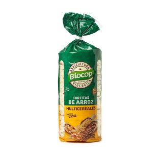 Biocop Tortitas de Arroz Multicereales 200 Gramos