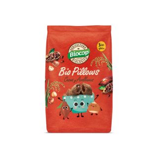 Biocop Pillows Cacao y Avellanas 375 Gramos