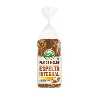 Biocop Pan de Molde de Espelta Integral Avena 400 Gramos