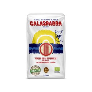 Calasparra Arroz Redondo Blanco 1 Kg