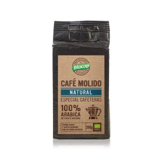 Biocop Cafe Molido Natural 100% Arabica 250 Gramos