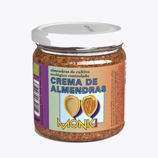 Monki Crema de Almendras Tostada 330 Gramos