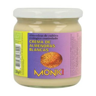 Monki Crema de Almendras Blancas 330 Gramos