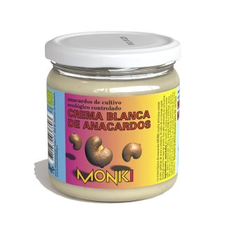 Monki Crema Anacardos Blanca Eco 330 Gramos