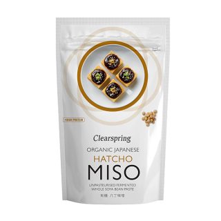 Clearspring Hatcho Miso Soja No Pasteurizado 300 Gramos