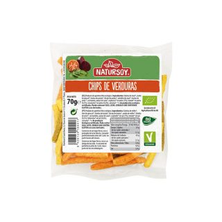 Natursoy Chips de Verduras 70 Gramos