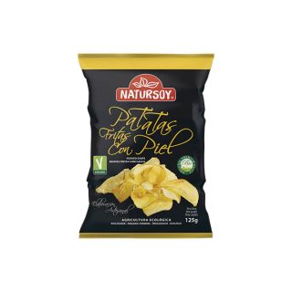 Natursoy Patatas Chips con Piel 125 Gramos