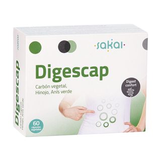Sakai Digescap 350mg 60 Cápsulas