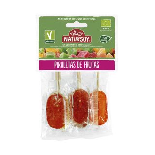 Natursoy Piruletas 5 Sabores Bolsa 1 Bolsa