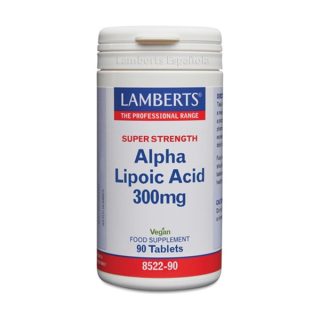Lamberts Acido Alfa Lipoico Antioxidante 300mg 90 Comprimidos