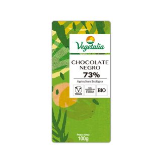 Vegetalia Chocolate Negro 73% Eco 100 Gramos