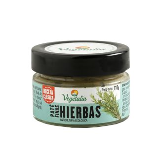 Vegetalia Pate de Finas Hierbas Eco 110 Gramos